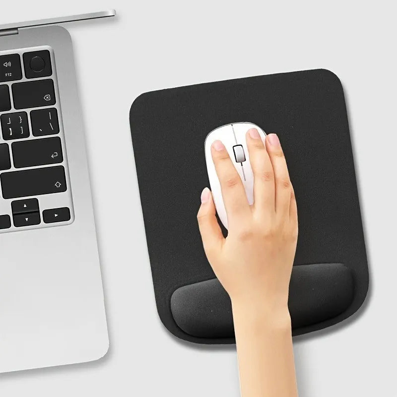 Ergonomic Gel Wrist Rest Mouse Pad – Non-Slip Memory Foam Wrist Support for Office, Gaming & Laptop Use