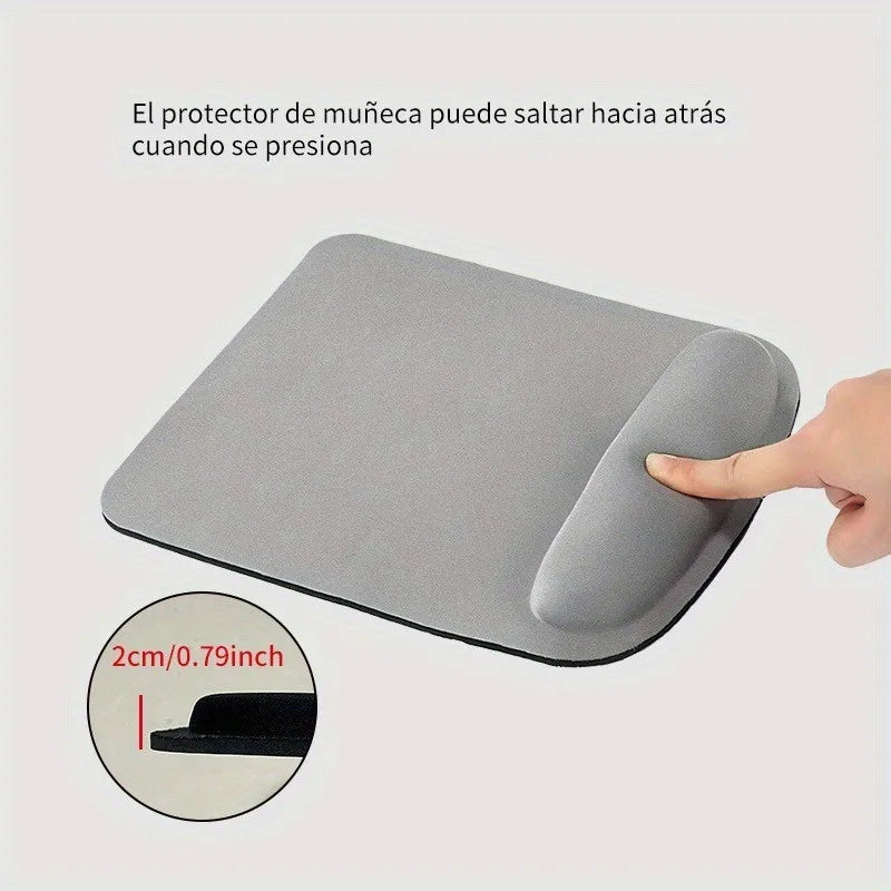 Ergonomic Gel Wrist Rest Mouse Pad – Non-Slip Memory Foam Wrist Support for Office, Gaming & Laptop Use