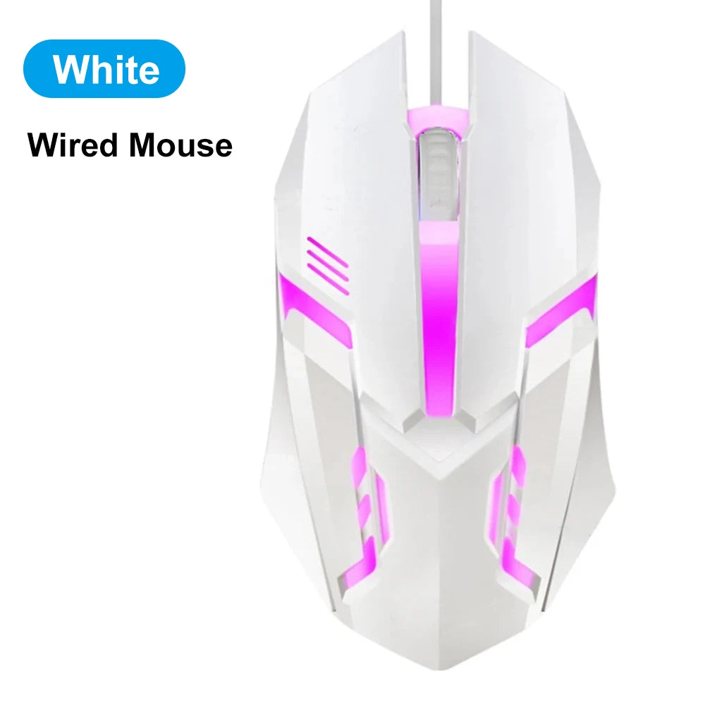 Bluetooth 5.2 & 2.4GHz Dual-Mode Wireless RGB Gaming Mouse – Silent 6-Button Mouse for PC, MacBook & Laptop