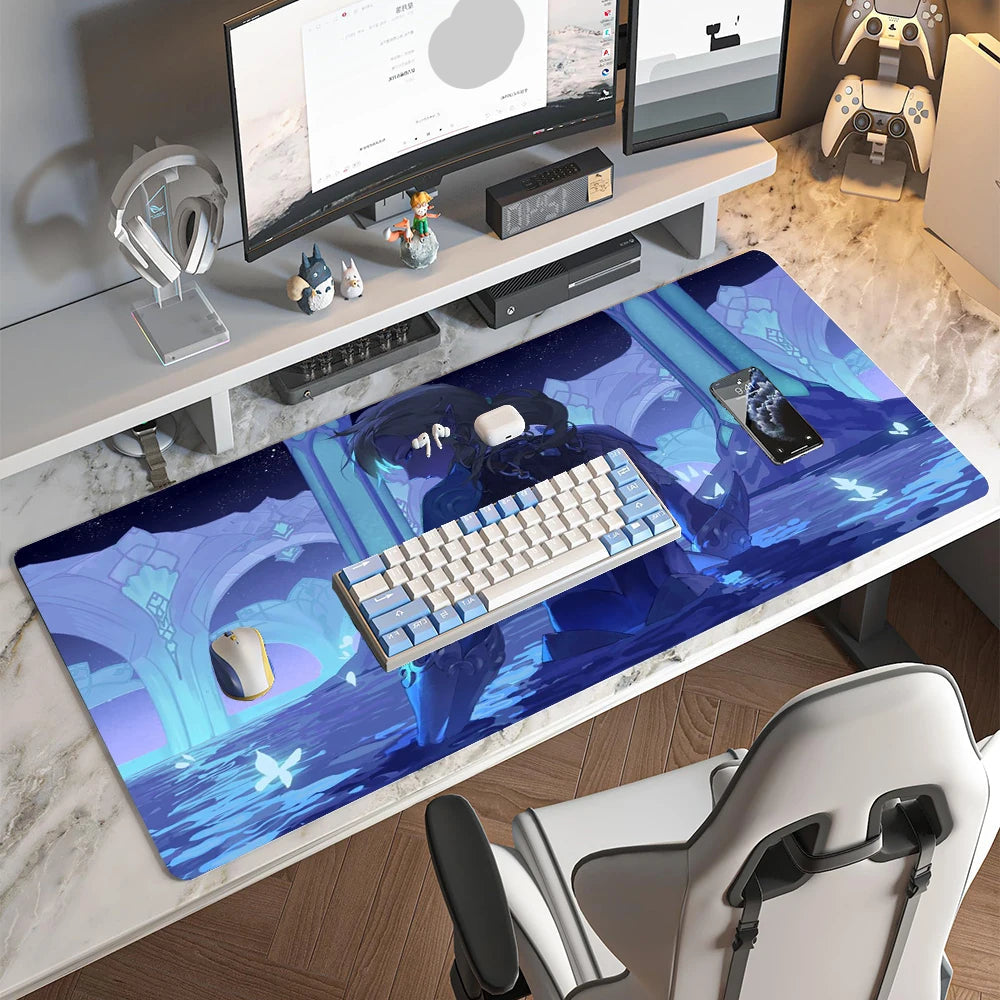 Starry Fantasy Gaming Mouse Pad XXL Extended Desk Mat Galaxy Night Sky