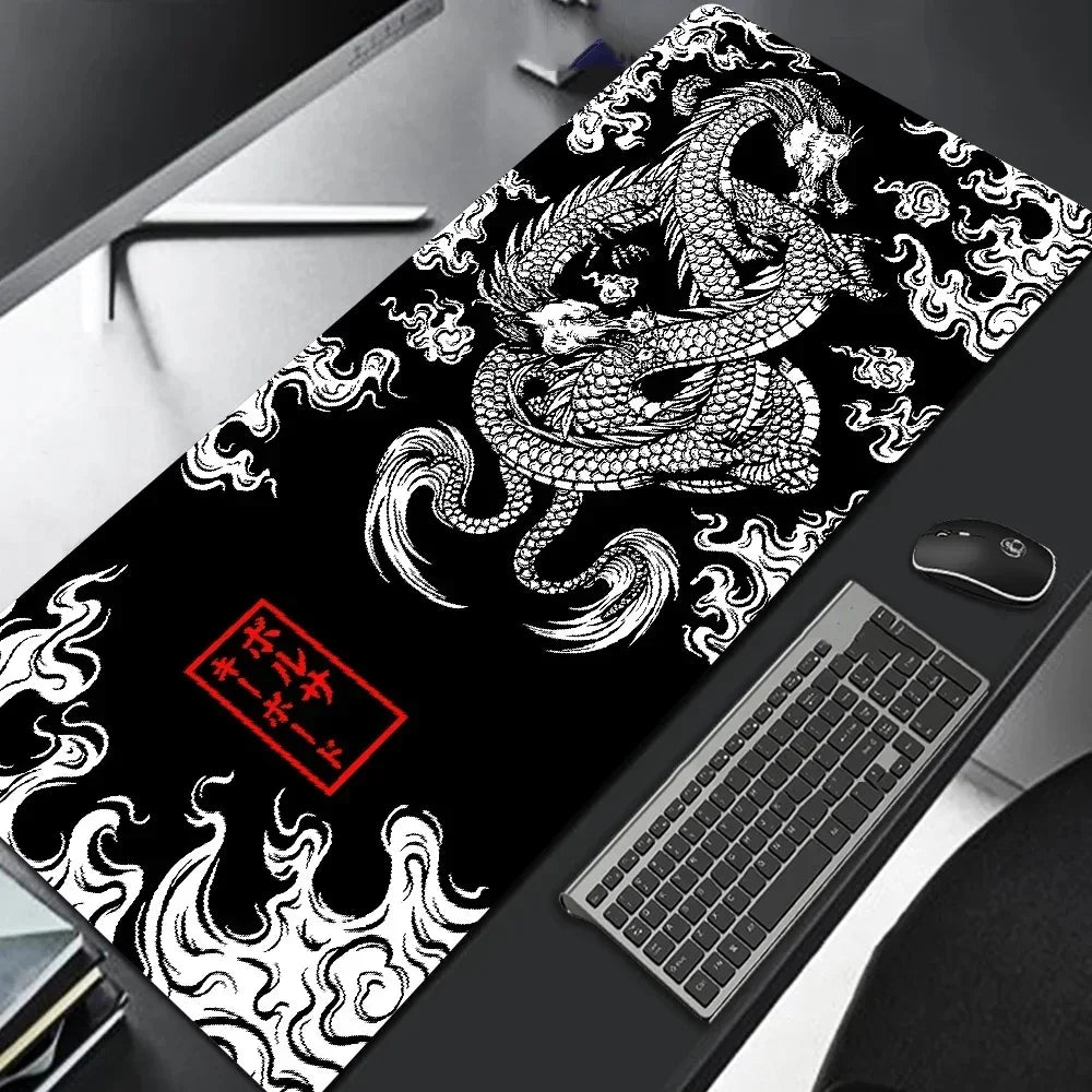 Dragon Anime Gaming Mouse Pad XXL Speed Desk Mat Extended Keyboard & Mouse Mat