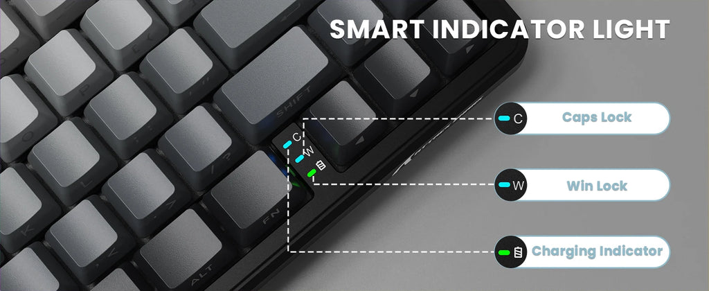 ATTACK SHARK X66 Wireless Mechanical Keyboard