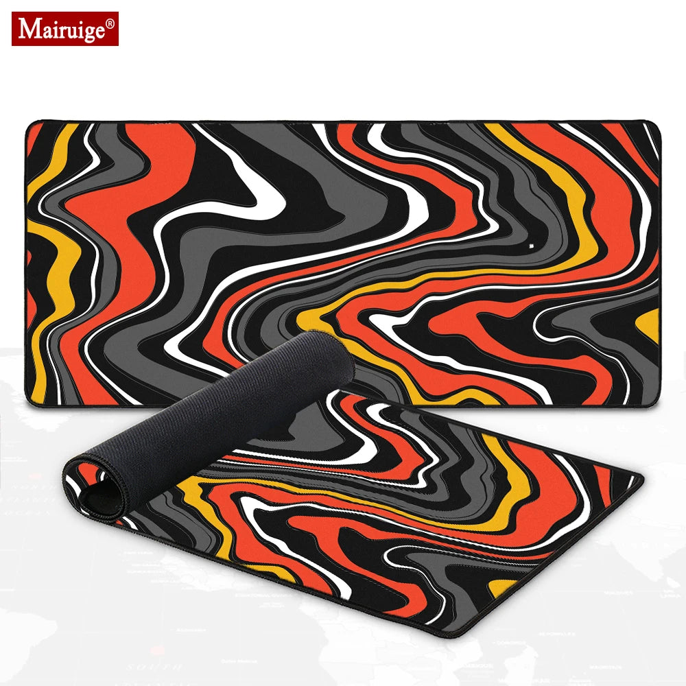 Strata Liquid Anime Gaming Mouse Pad Extended Desk Mat Non-Slip Keyboard & Mouse Pad