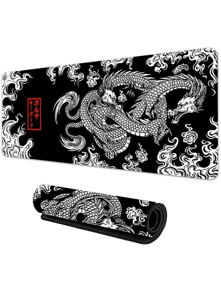 Dragon Anime Gaming Mouse Pad XXL Speed Desk Mat Extended Keyboard & Mouse Mat