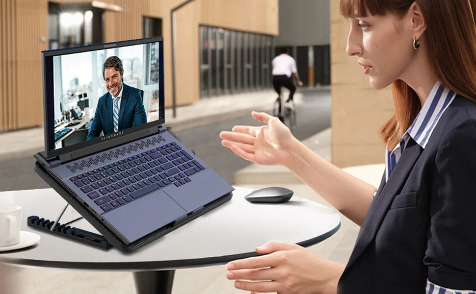 CoolCold Laptop Cooling Pad with 6 Quiet Fans