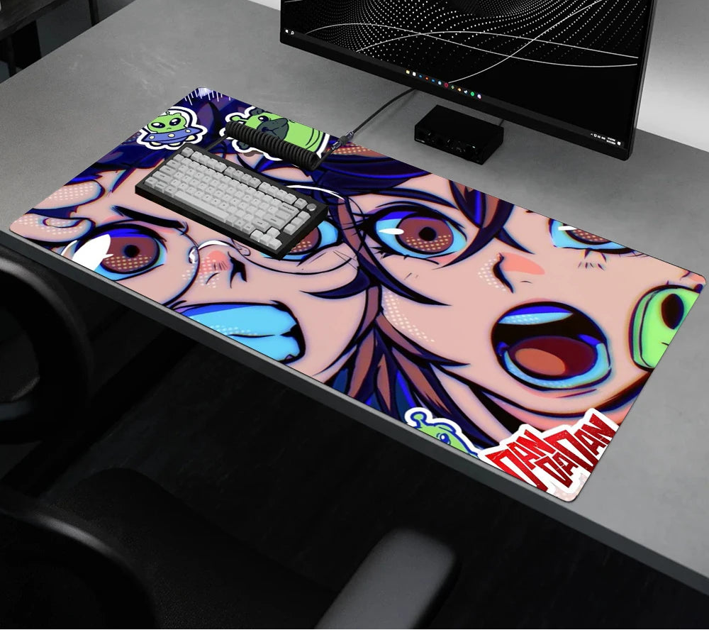 Anime Mouse Pad XXL Large Extended Mousemat Deskmat Vibrant Cartoon Desk Mat 90x40 Gaming Office Supplies PC Playmat Pad