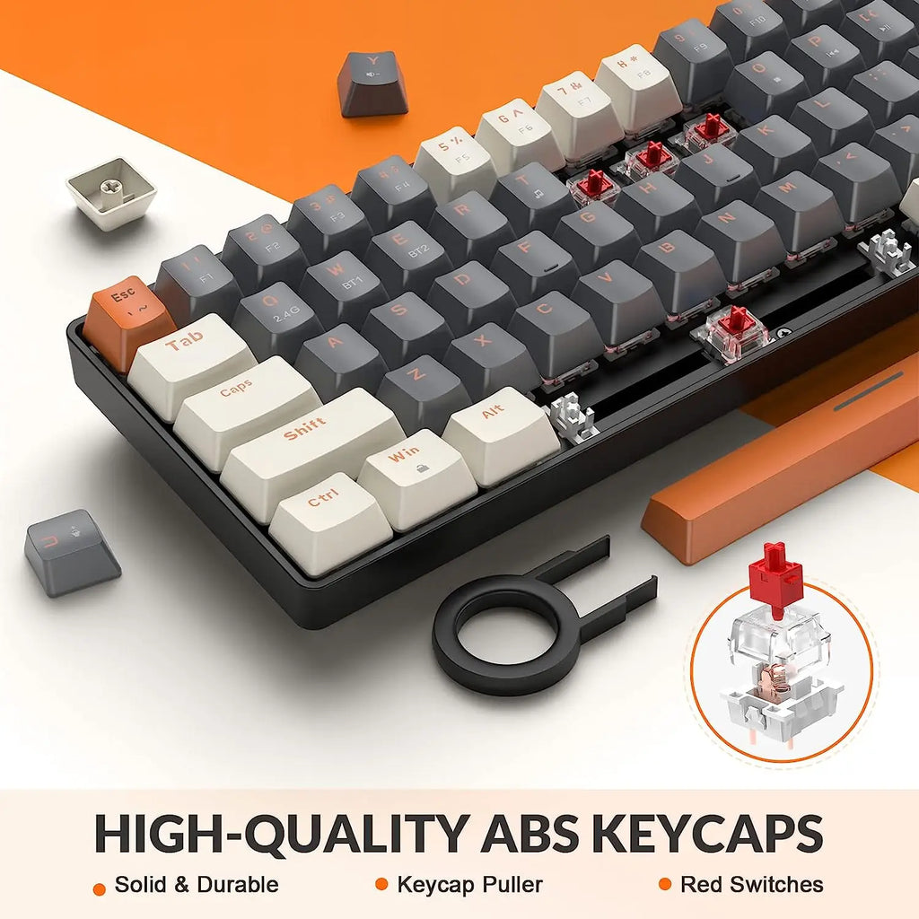 RK68 60% Wireless Mechanical Gaming Keyboard