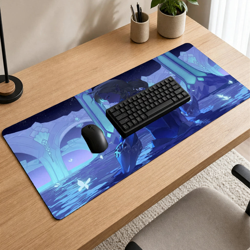 Starry Fantasy Gaming Mouse Pad XXL Extended Desk Mat Galaxy Night Sky