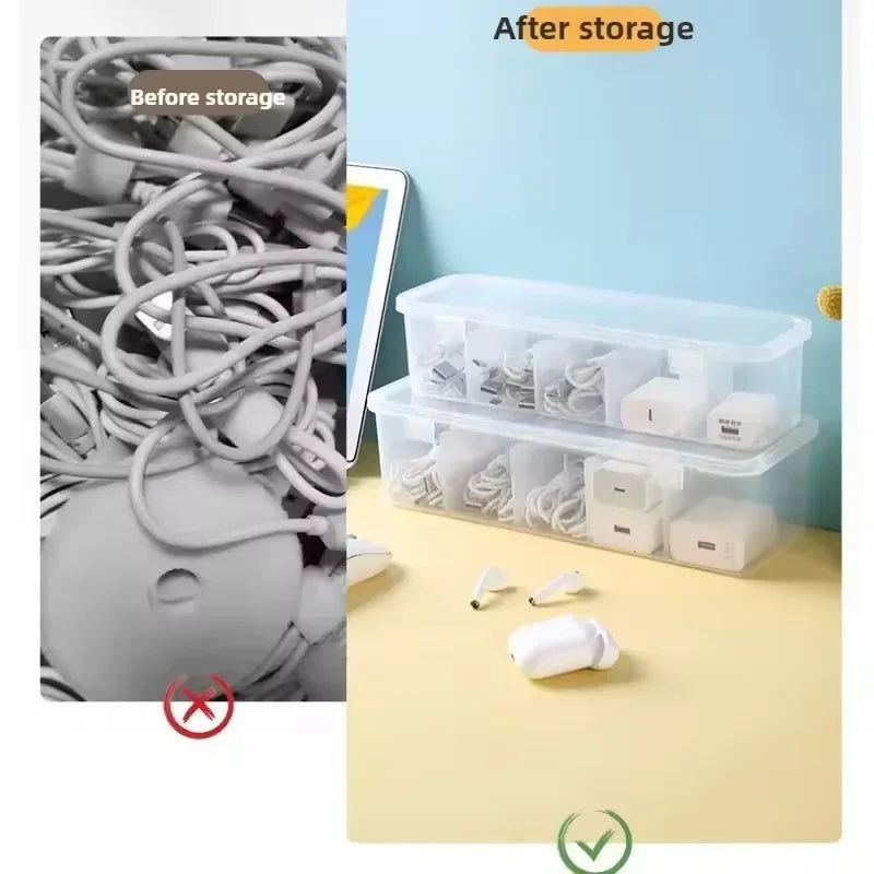 Transparent Cable Management Box