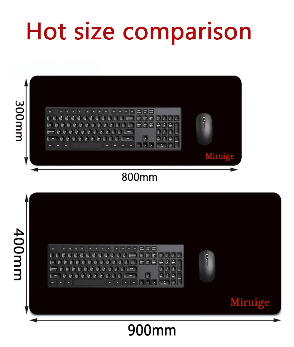 Strata Liquid Anime Gaming Mouse Pad Extended Desk Mat Non-Slip Keyboard & Mouse Pad