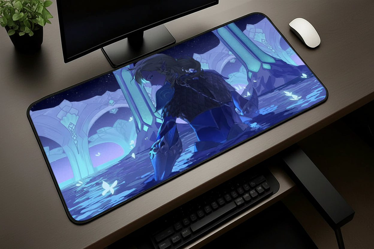 Starry Fantasy Gaming Mouse Pad XXL Extended Desk Mat Galaxy Night Sky