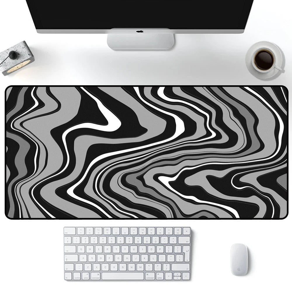 Strata Liquid Anime Gaming Mouse Pad Extended Desk Mat Non-Slip Keyboard & Mouse Pad