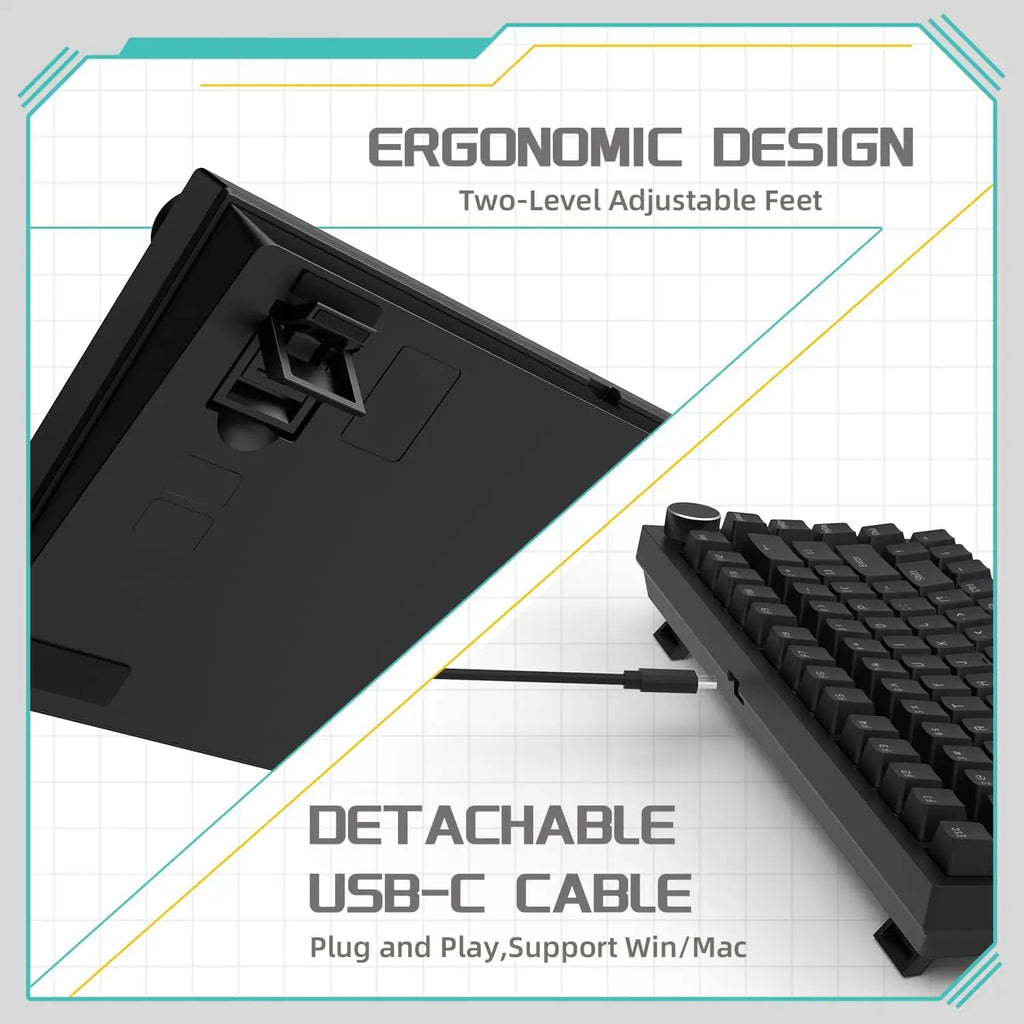 AJAZZ AK820 Mechanical Gaming Keyboard