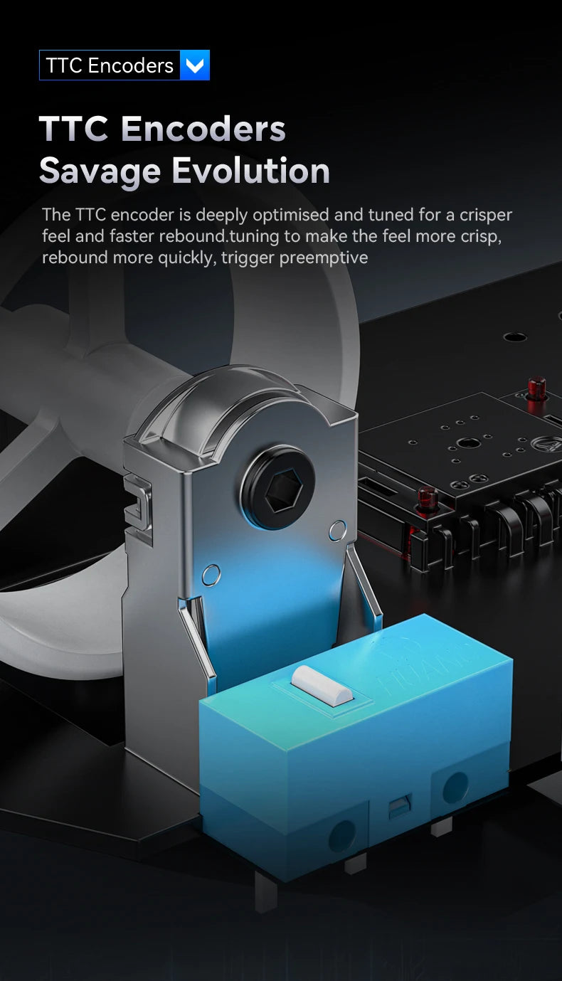 ATTACK SHARK X11 Wireless Gaming Mouse – 22,000 DPI PAW3311 Sensor, RGB Charging Dock, Lightweight Tri-Mode Mouse