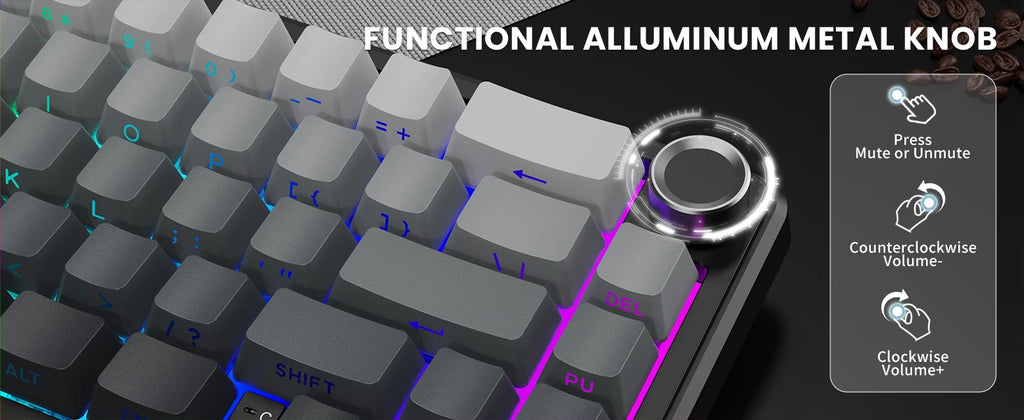 ATTACK SHARK X66 Wireless Mechanical Keyboard