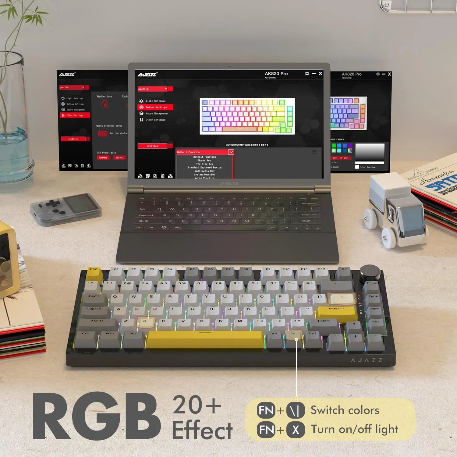 AJAZZ AK820 Mechanical Gaming Keyboard