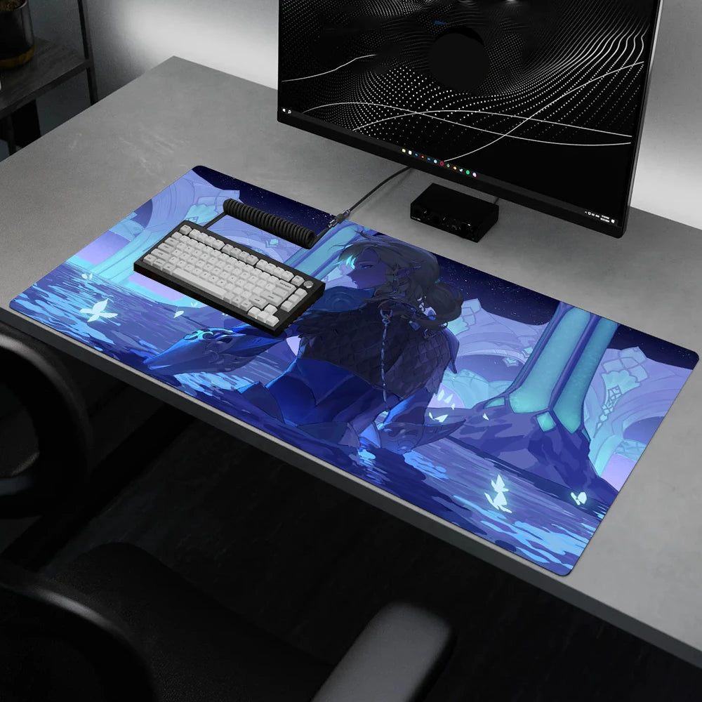Starry Fantasy Gaming Mouse Pad XXL Extended Desk Mat Galaxy Night Sky